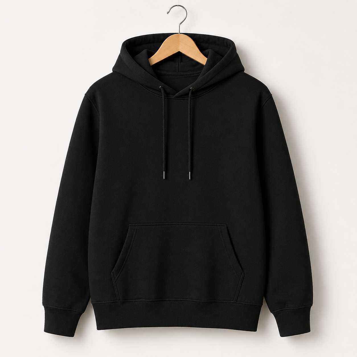 Lightweight Pullover Hoodie – Soft Cotton Blend Casual Sweatshirt